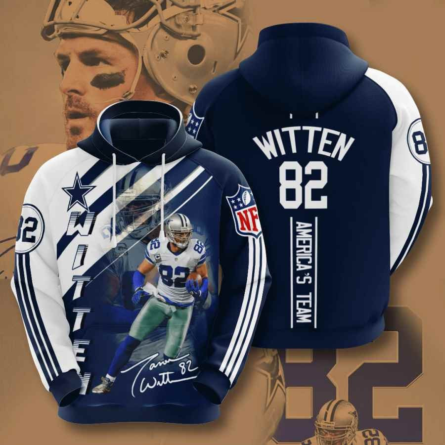 Sports American Football Nfl Dallas Cowboys Jason Witten Usa 997 Hoodie 3D