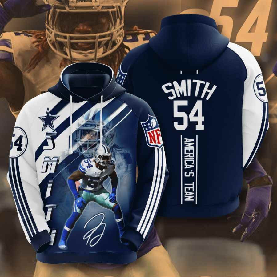 Sports American Football Nfl Dallas Cowboys Jaylon Smith Usa 998 Hoodie 3D