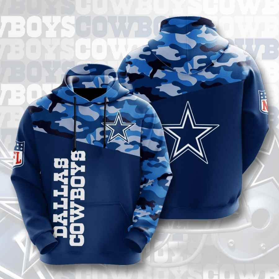 Sports American Football Nfl Dallas Cowboys Usa 129 Hoodie 3D