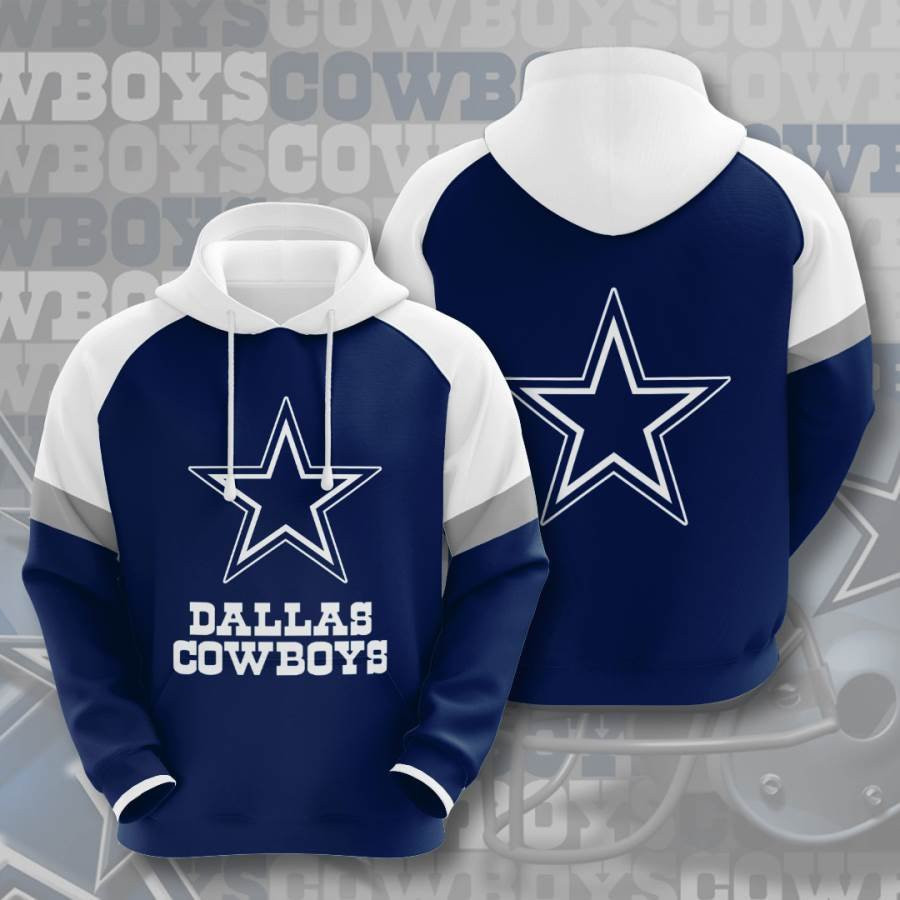 Sports American Football Nfl Dallas Cowboys Usa 134 Hoodie 3D