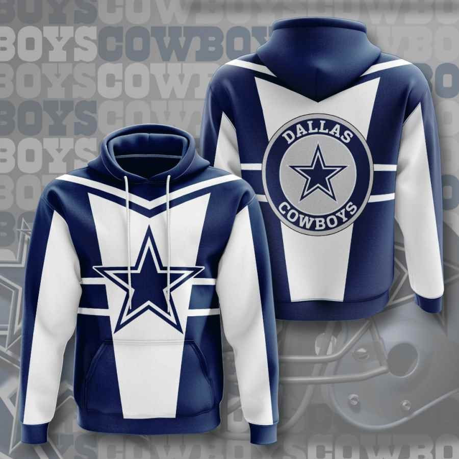 Sports American Football Nfl Dallas Cowboys Usa 135 Hoodie 3D