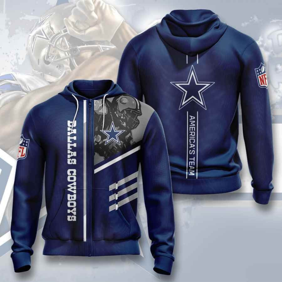 Sports American Football Nfl Dallas Cowboys Usa 136 Hoodie 3D