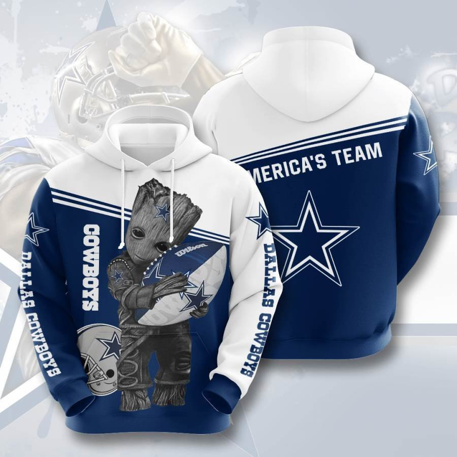 Sports American Football Nfl Dallas Cowboys Usa 476 Hoodie 3D