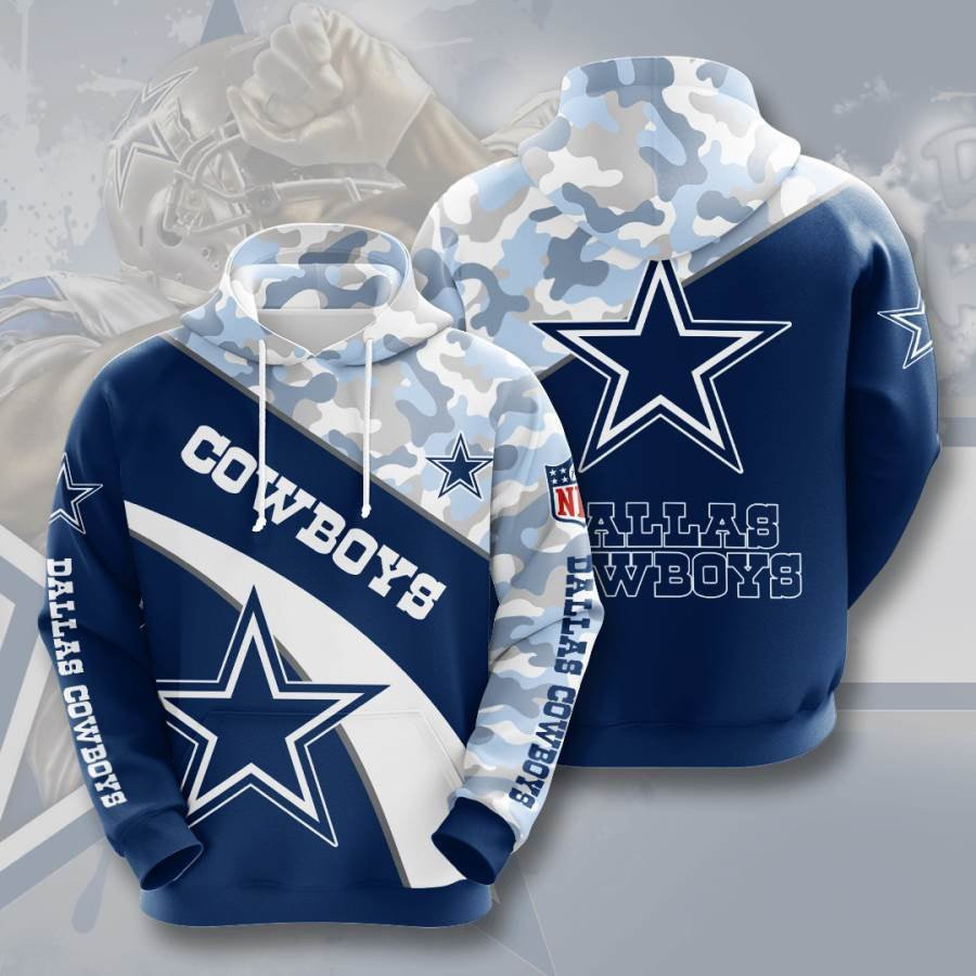 Sports American Football Nfl Dallas Cowboys Usa 478 Hoodie 3D