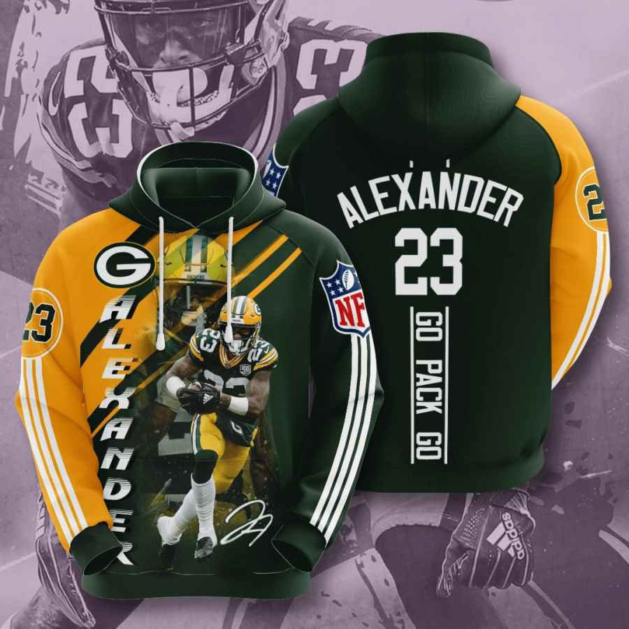 Sports American Football Nfl Green Bay Packers Jaire Alexander Usa 1040 Hoodie 3D