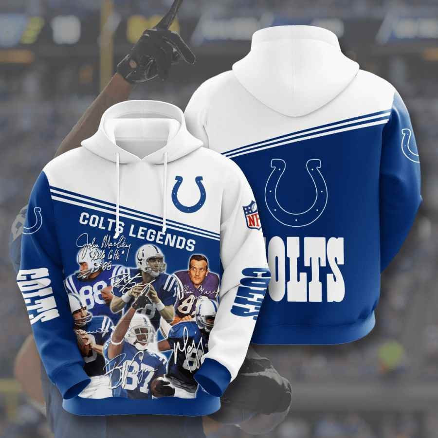 Sports American Football Nfl Indianapolis Colts Usa 765 Hoodie 3D