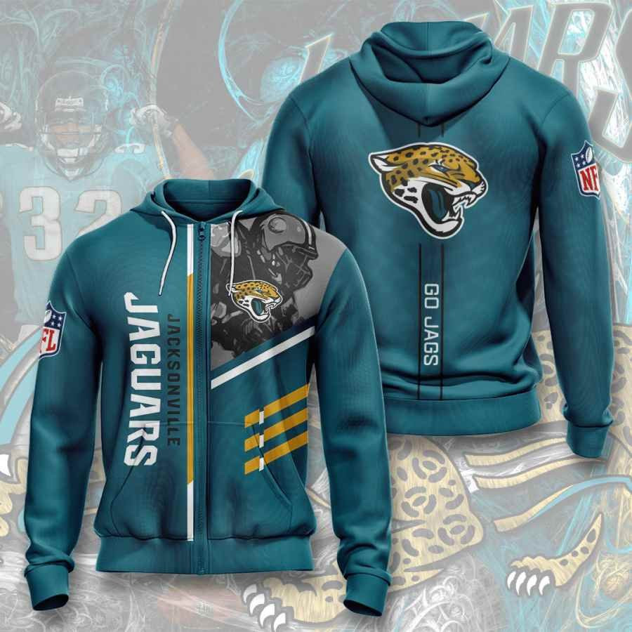 Sports American Football Nfl Jacksonville Jaguars Usa 181 Hoodie 3D