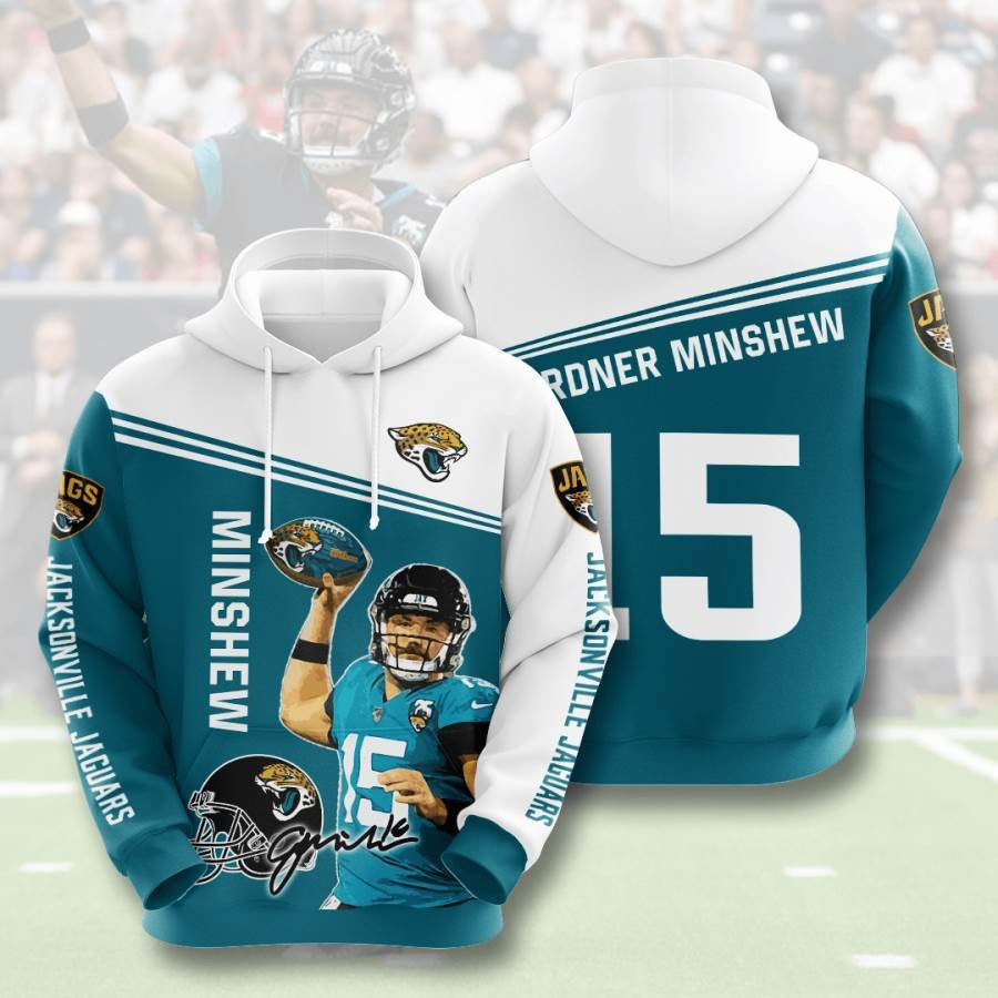 Sports American Football Nfl Jacksonville Jaguars Usa 509 Hoodie 3D