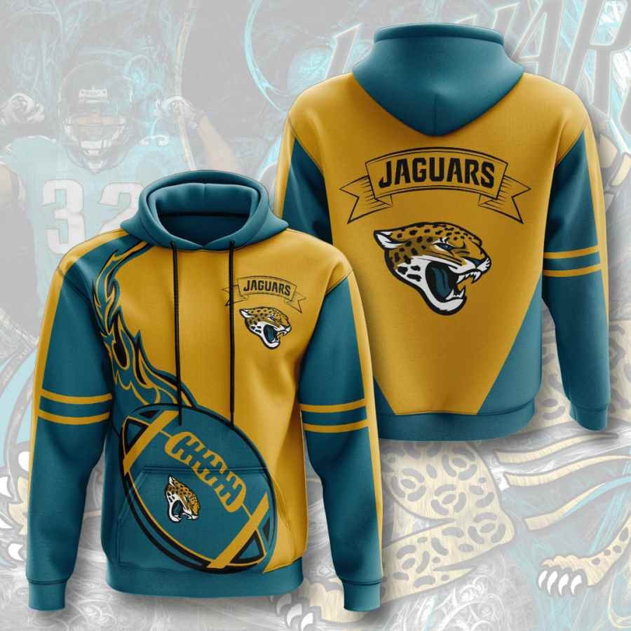 Sports American Football Nfl Jacksonville Jaguars Usa 510 Hoodie 3D