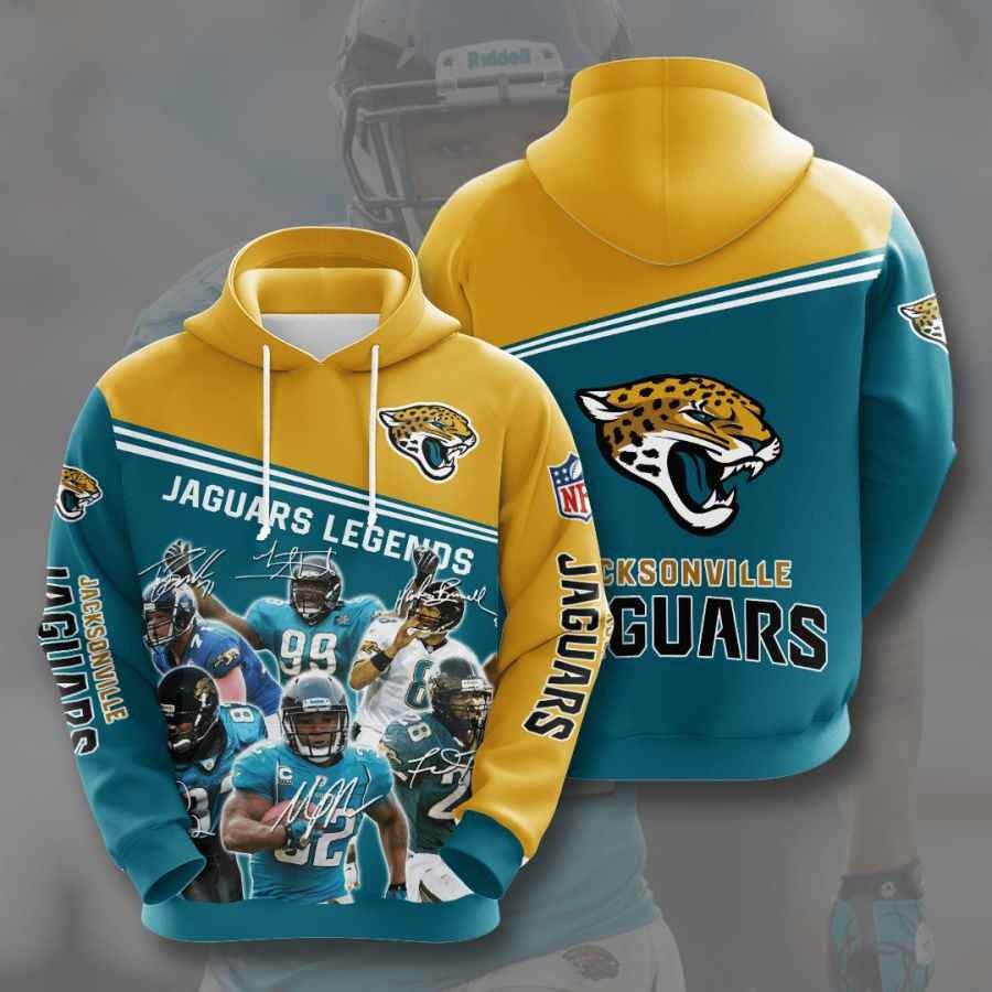 Sports American Football Nfl Jacksonville Jaguars Usa 771 Hoodie 3D