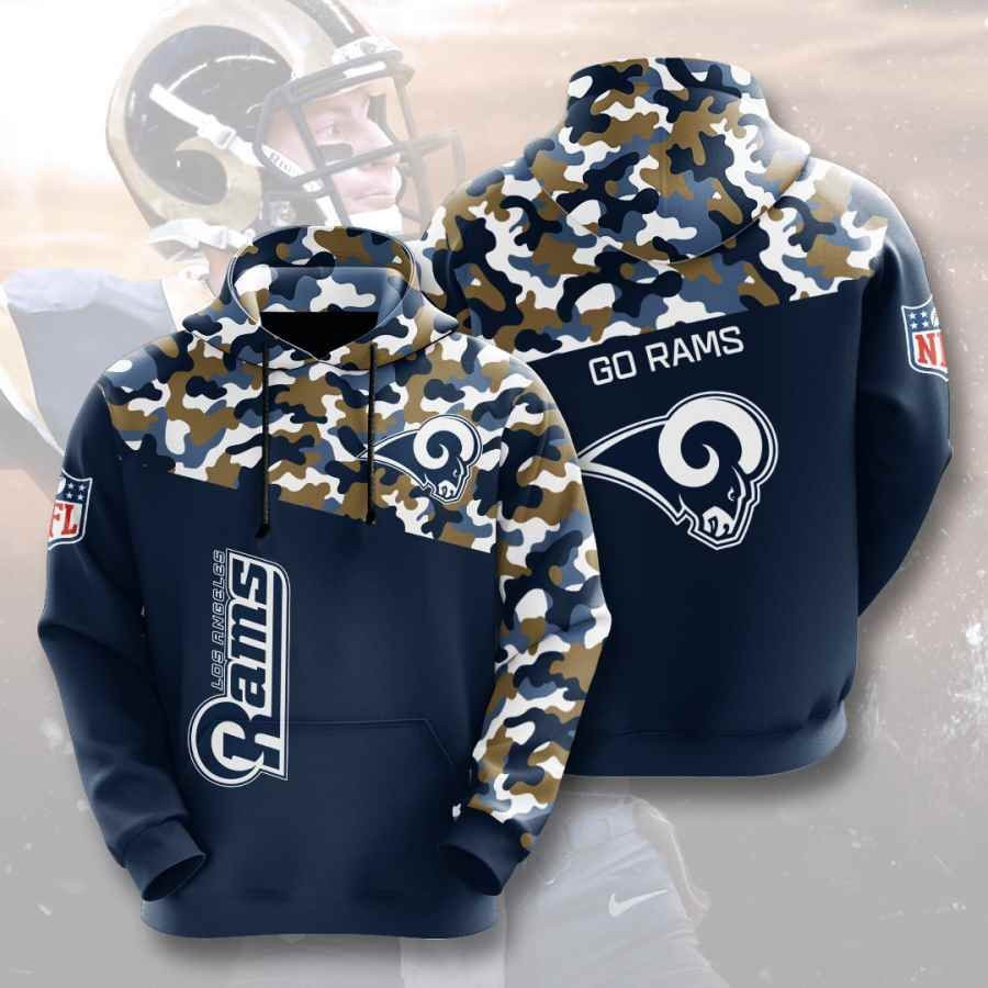 Sports American Football Nfl Los Angeles Rams Usa 198 Hoodie 3D