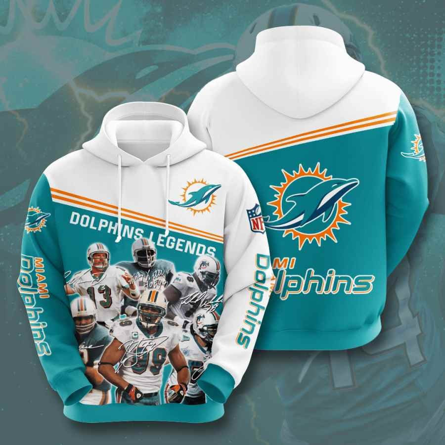 Sports American Football Nfl Miami Dolphins Usa 811 Hoodie 3D