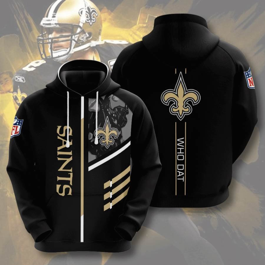 Sports American Football Nfl New Orleans Saints Usa 49 Hoodie 3D