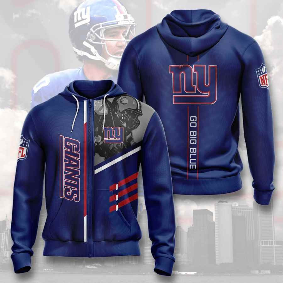 Sports American Football Nfl New York Giants Usa 238 Hoodie 3D