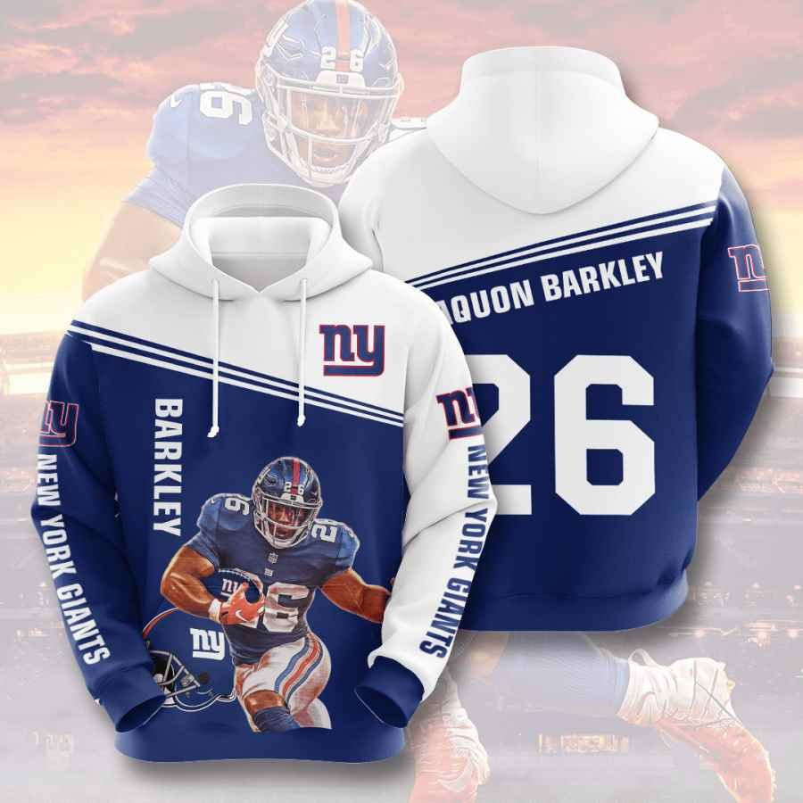 Sports American Football Nfl New York Giants Usa 565 Hoodie 3D