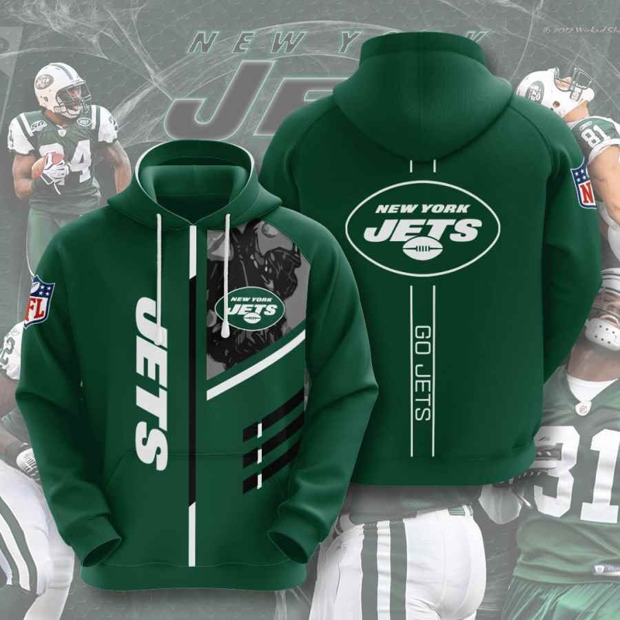 Sports American Football Nfl New York Jets Usa 52 Hoodie 3D