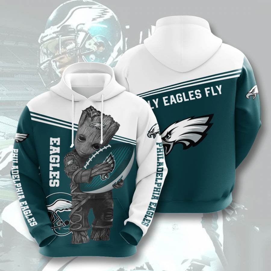 Sports American Football Nfl Philadelphia Eagles Usa 620 Hoodie 3D