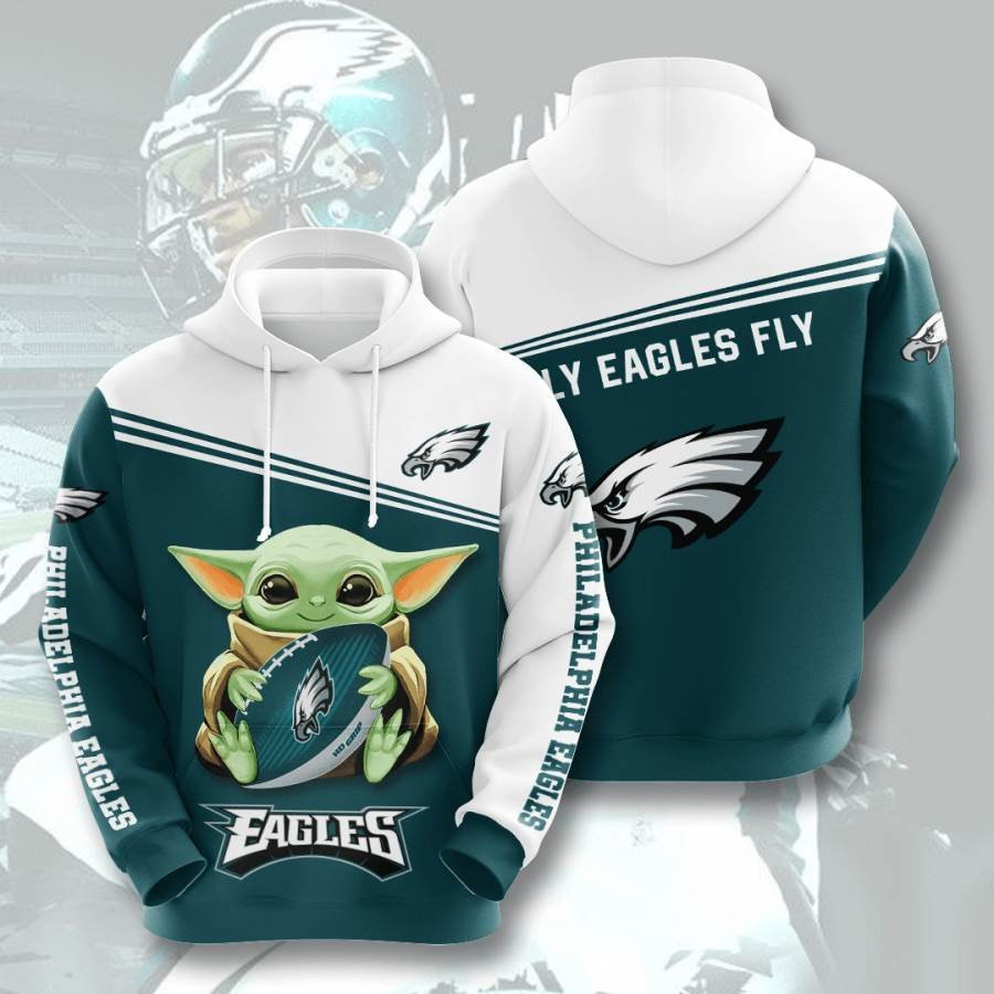 Sports American Football Nfl Philadelphia Eagles Usa 621 Hoodie 3D