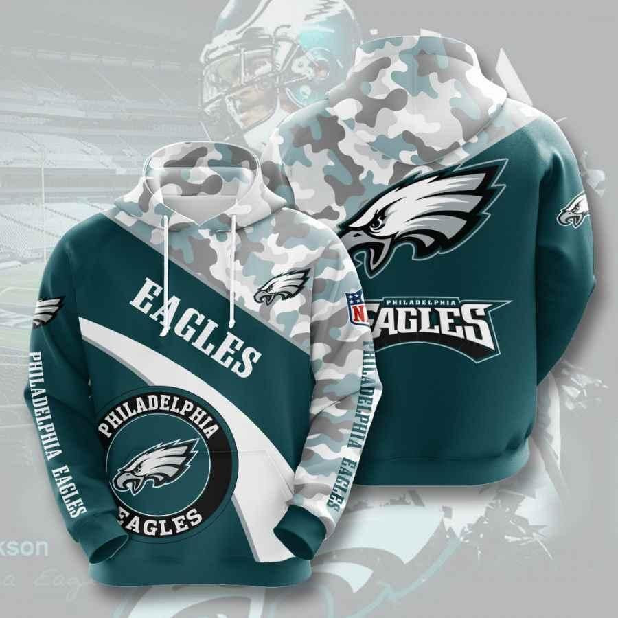 Sports American Football Nfl Philadelphia Eagles Usa 623 3D All Over Print Hoodie