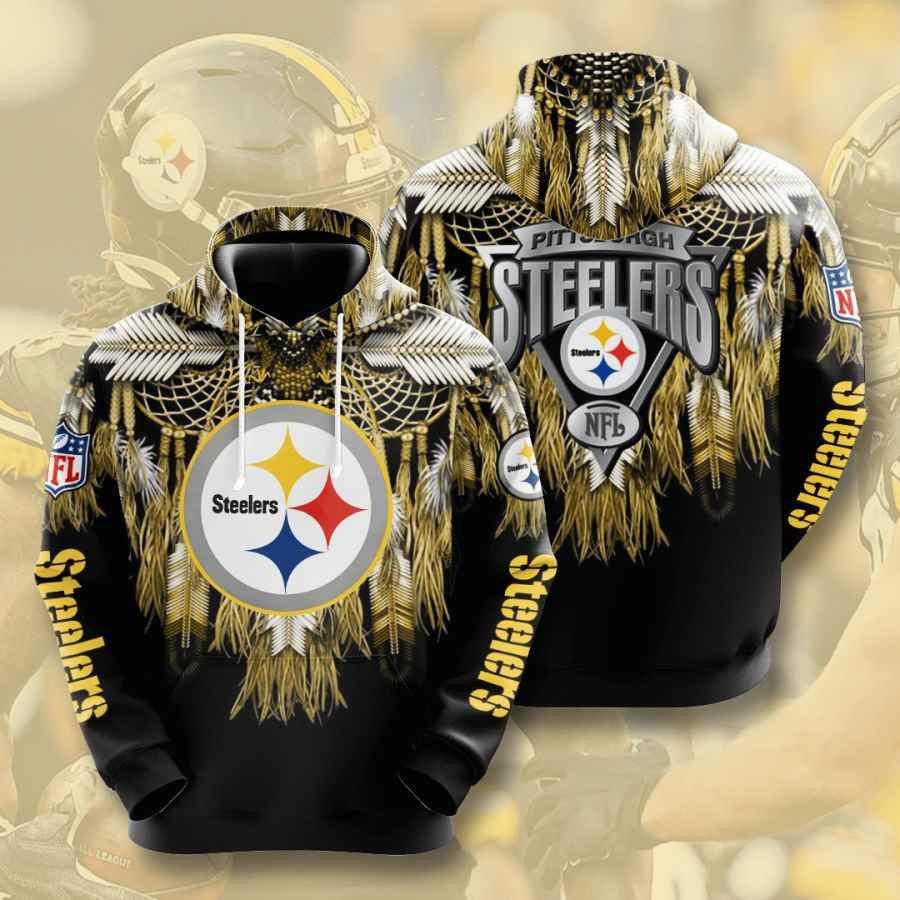 Sports American Football Nfl Pittsburgh Steelers Usa 1518 Hoodie 3D