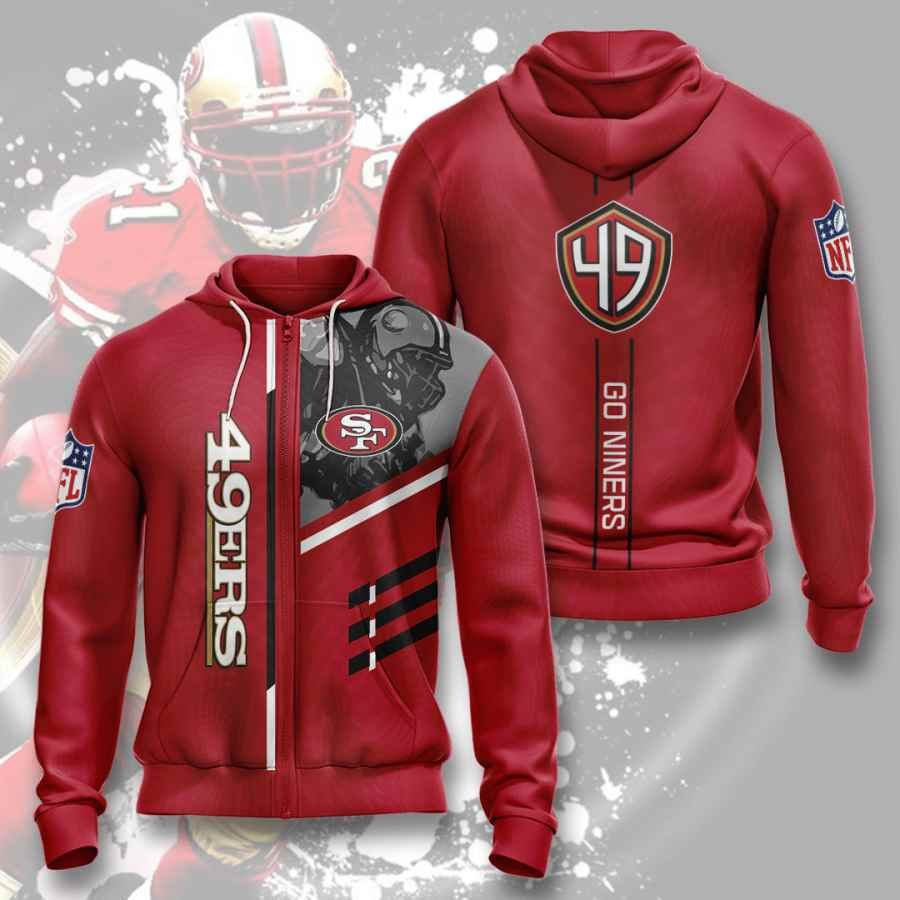 Sports American Football Nfl San Francisco 49ers Usa 301 Hoodie 3D