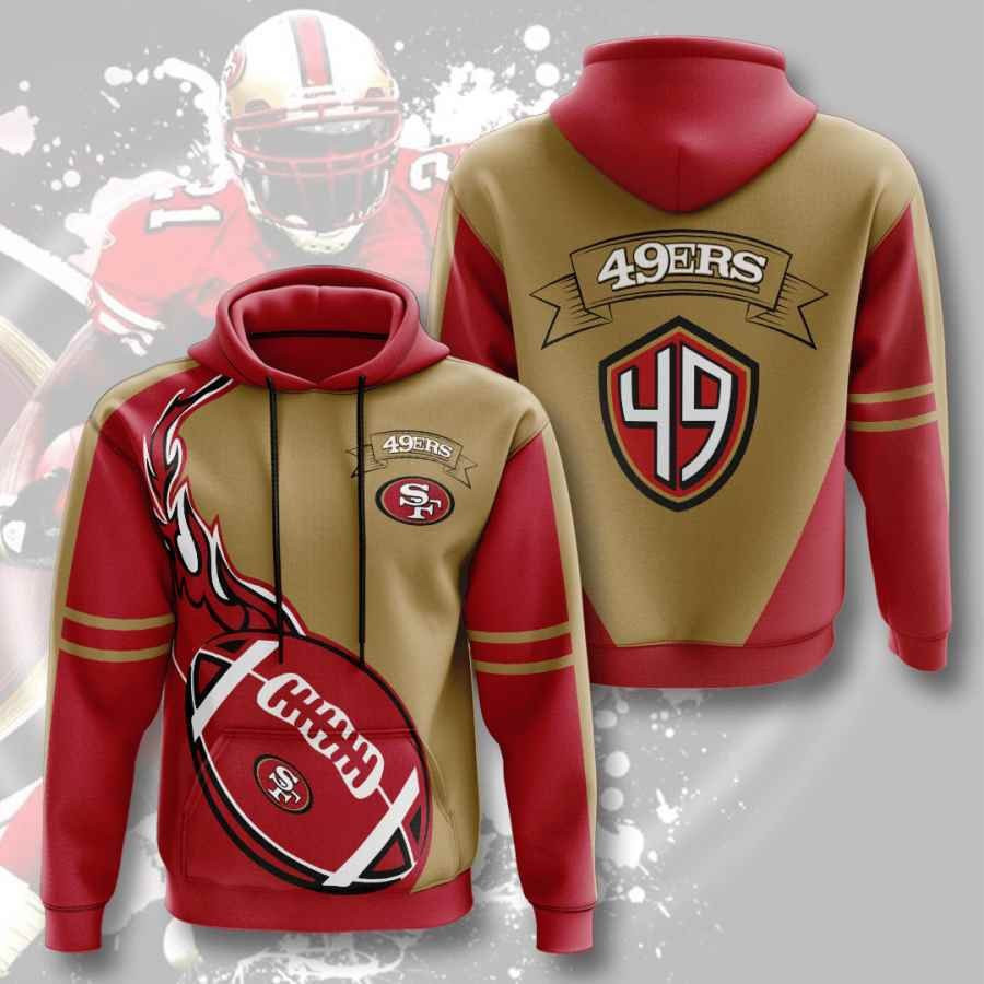 Sports American Football Nfl San Francisco 49ers Usa 639 Hoodie 3D