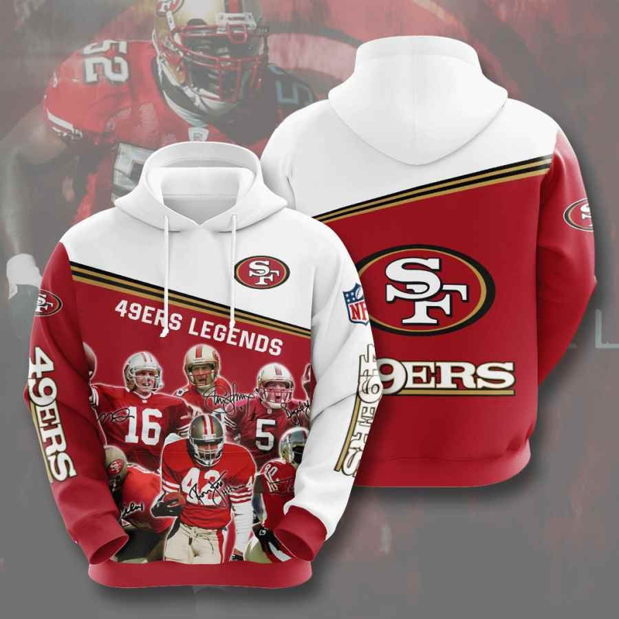 Sports American Football Nfl San Francisco 49ers Usa 895 Hoodie 3D