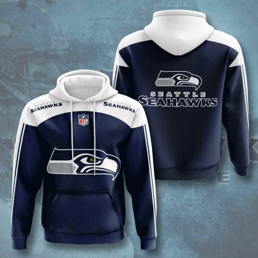 Sports American Football Nfl Seattle Seahawks Usa 307 Hoodie 3D