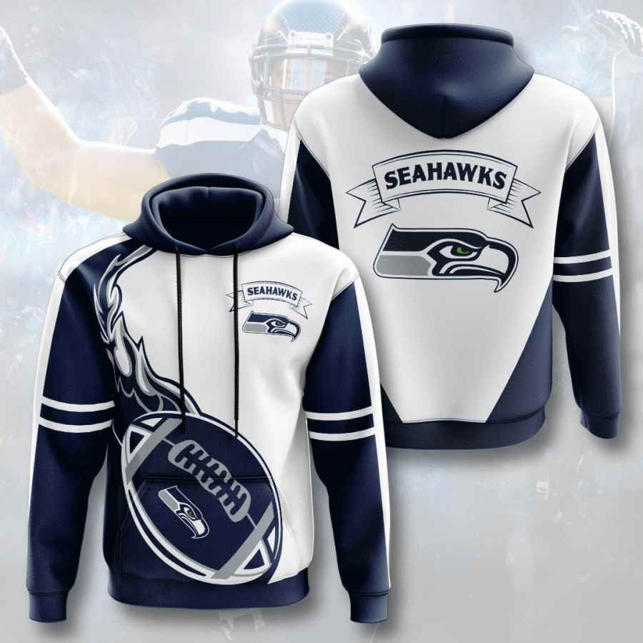 Sports American Football Nfl Seattle Seahawks Usa 650 Hoodie 3D