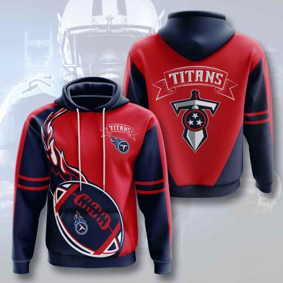 Sports American Football Nfl Tennessee Titans Usa 668 Hoodie 3D