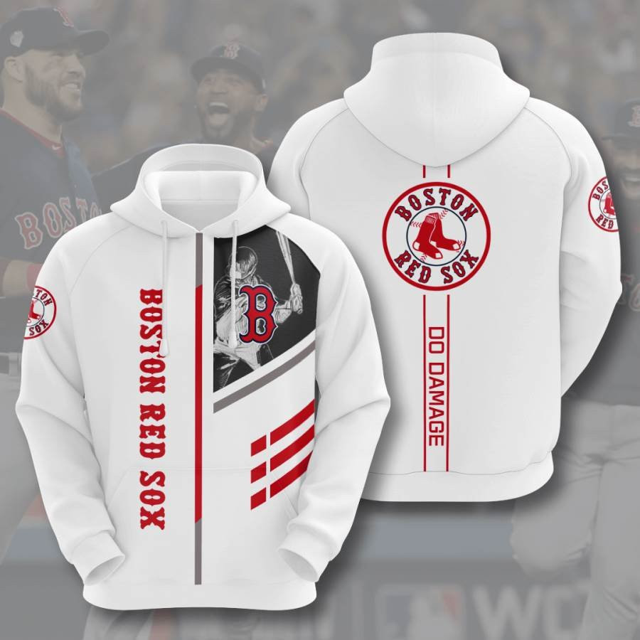 Sports Baseball Mlb Boston Red Sox Usa 95 Hoodie 3D