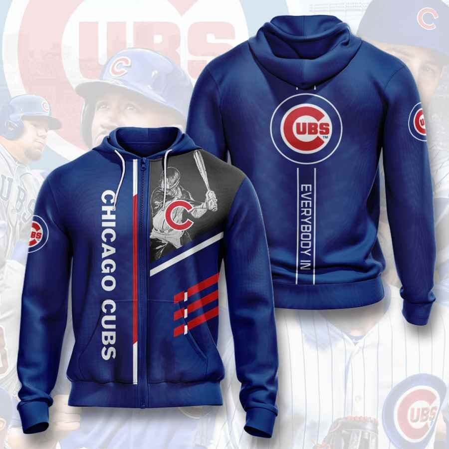 Sports Baseball Mlb Chicago Cubs Usa 463 Hoodie 3D