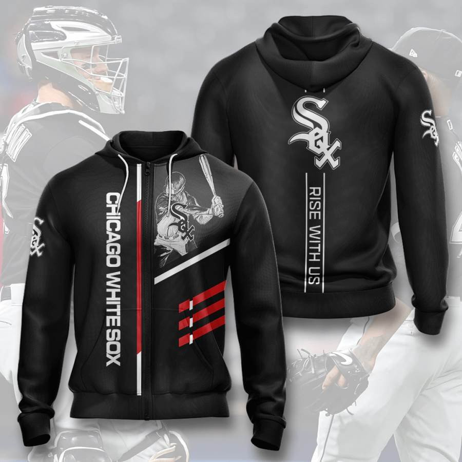 Sports Baseball Mlb Chicago White Sox Usa 473 Hoodie 3D