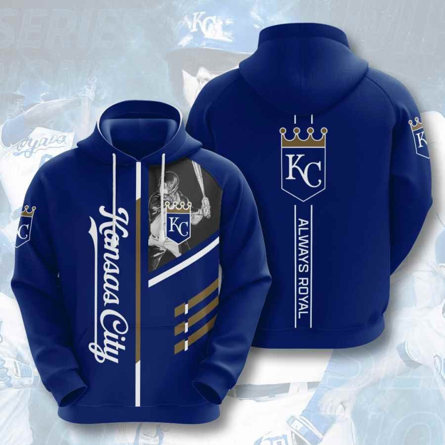 Sports Baseball Mlb Kansas City Royals Usa 186 Hoodie 3D