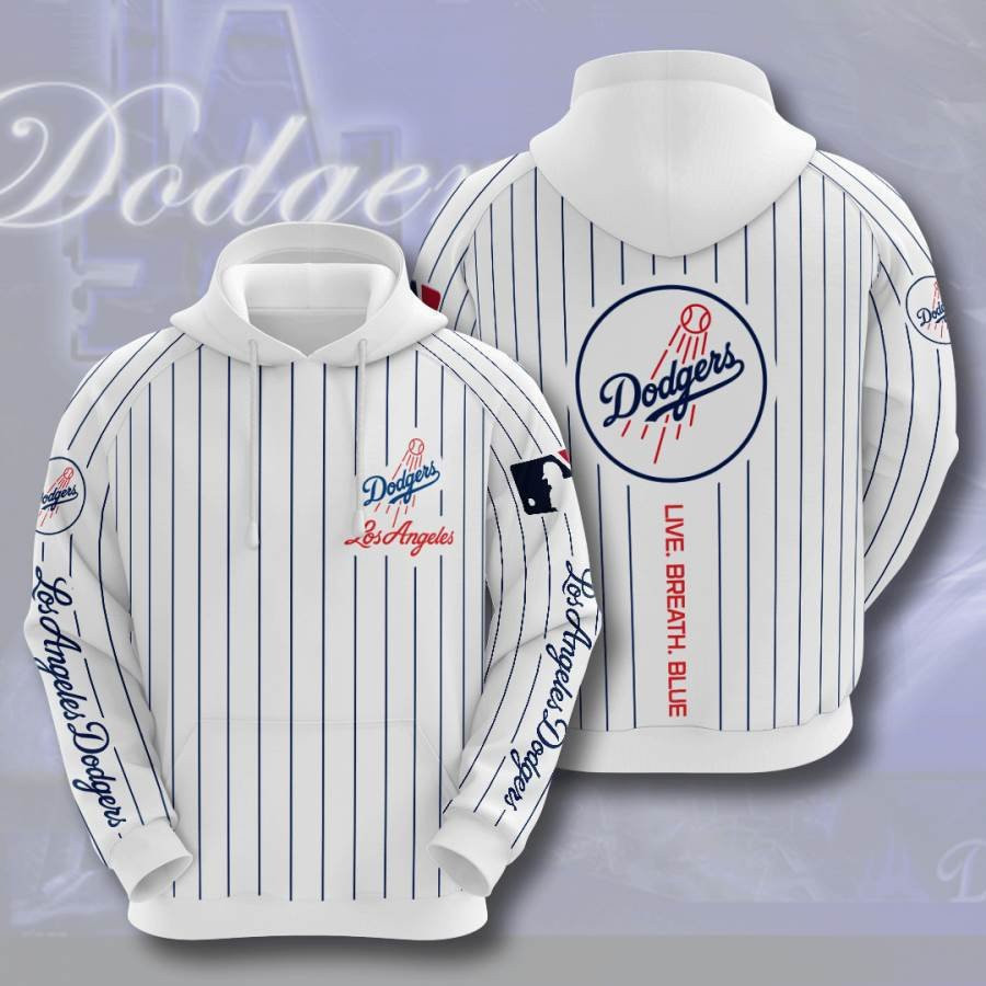 Sports Baseball Mlb Los Angeles Dodgers Usa 529 Hoodie 3D