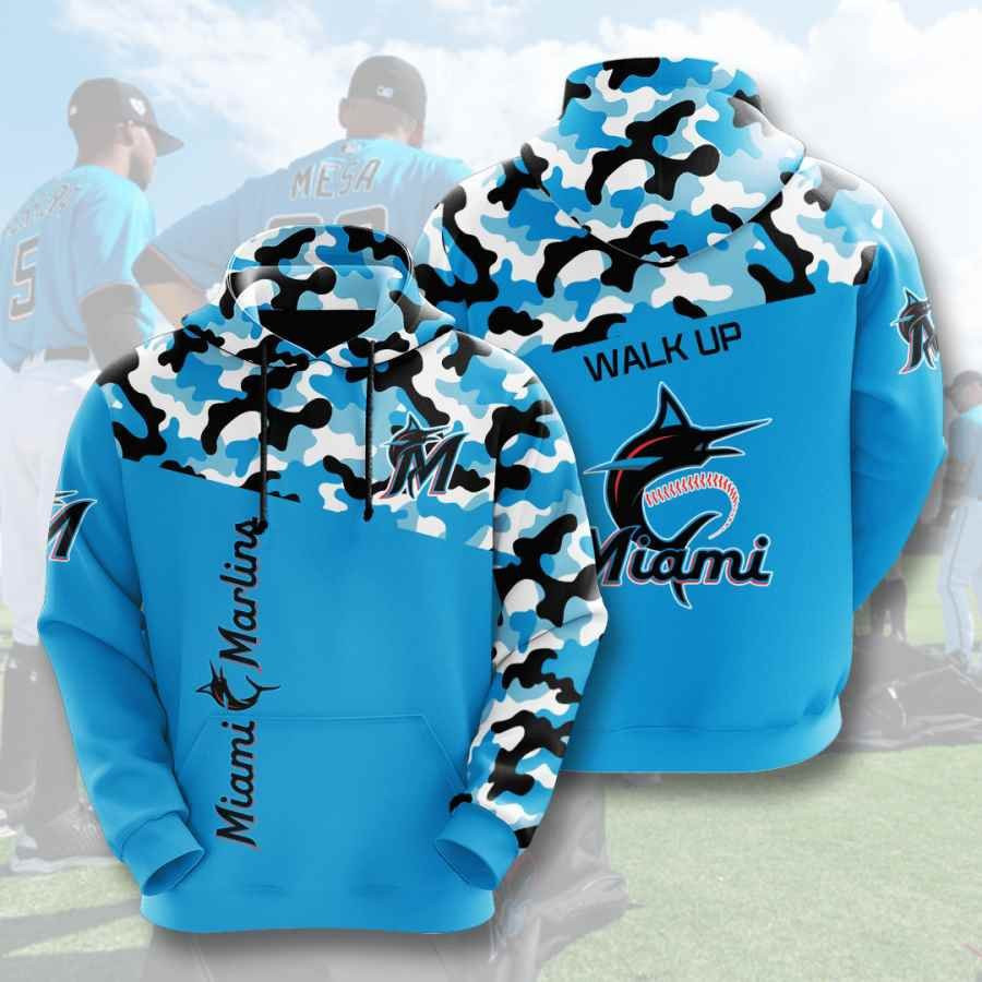 Sports Baseball Mlb Miami Marlins Usa 206 Hoodie 3D