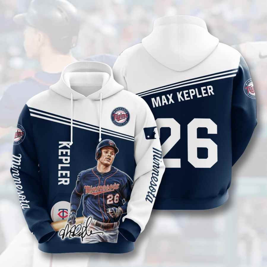 Sports Baseball Mlb Minnesota Twins Max Kepler Usa 822 Hoodie 3D