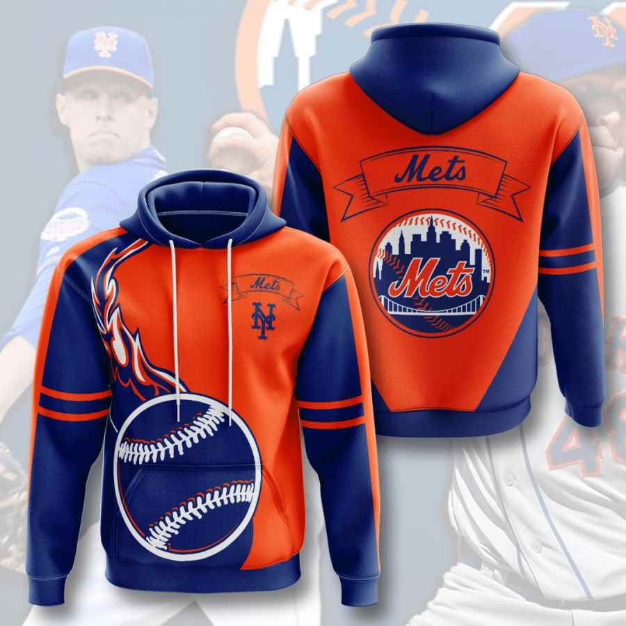 Sports Baseball Mlb New York Mets Usa 573 Hoodie 3D