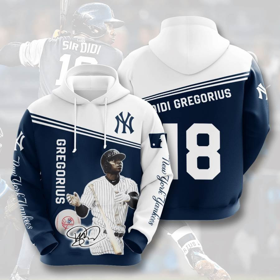 Sports Baseball Mlb New York Yankees Didi Gregorius Usa 856 Hoodie 3D