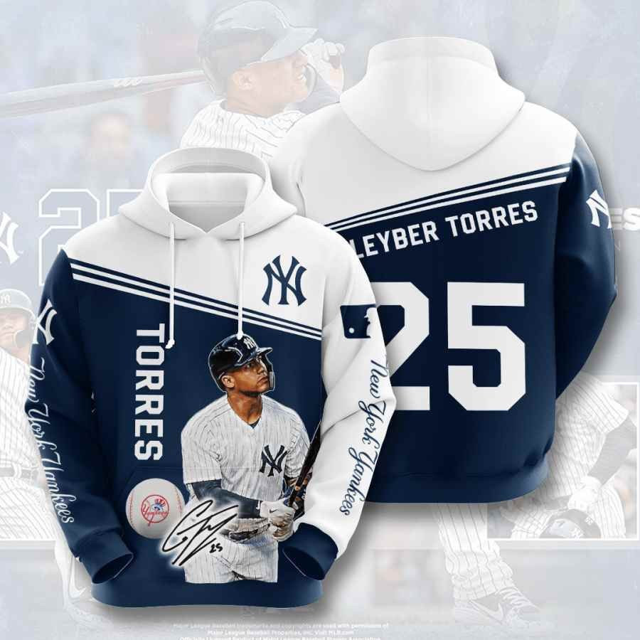 Sports Baseball Mlb New York Yankees Gleyber Torres Usa 859 Hoodie 3D