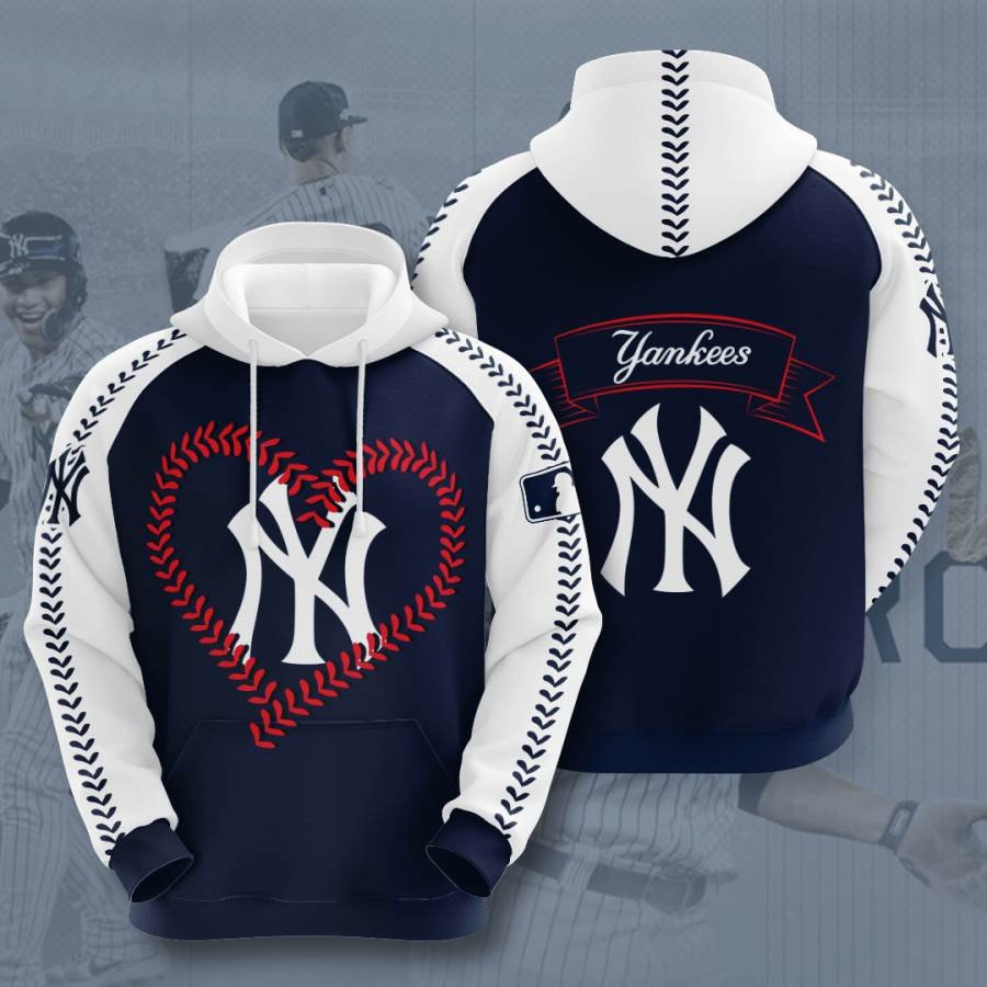 Sports Baseball Mlb New York Yankees Usa 1421 Hoodie 3D