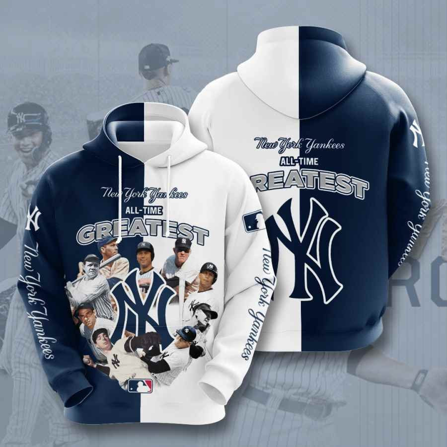 Sports Baseball Mlb New York Yankees Usa 1424 Hoodie 3D