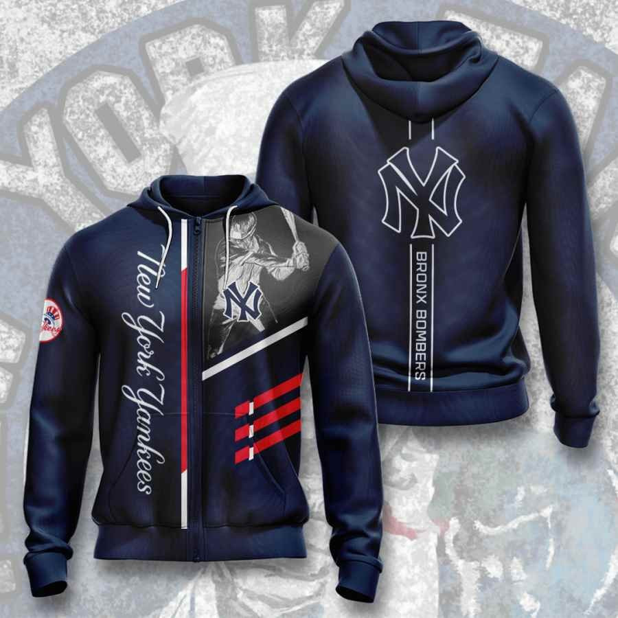 Sports Baseball Mlb New York Yankees Usa 257 Hoodie 3D