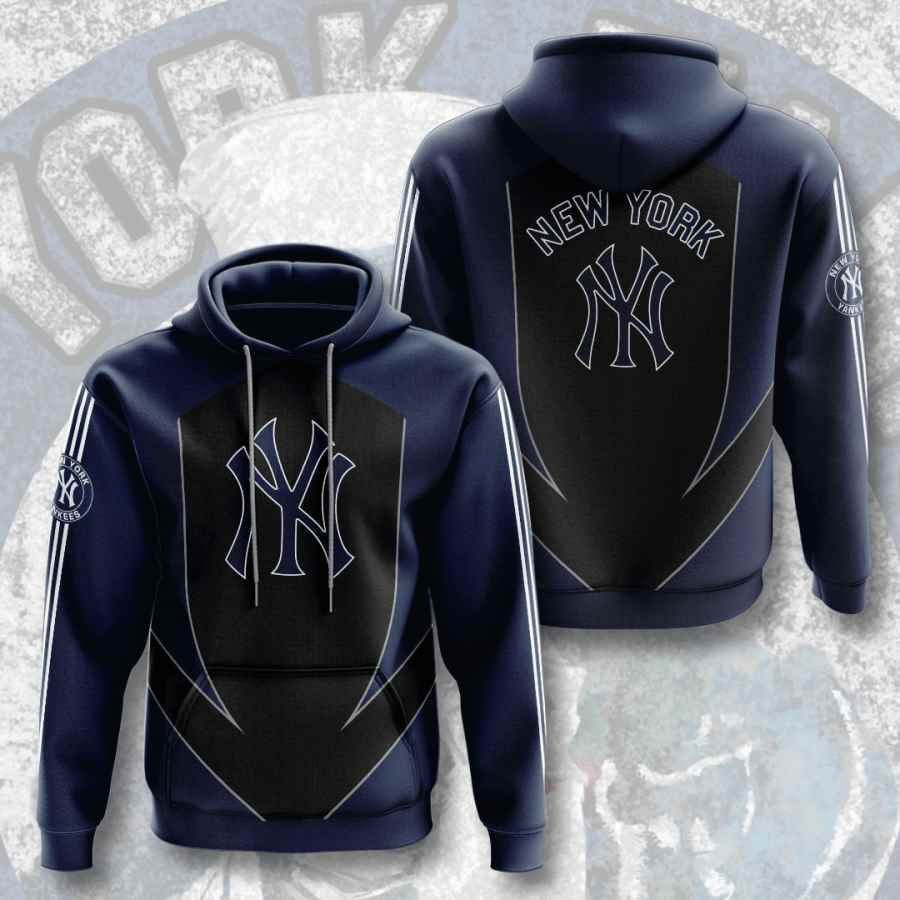 Sports Baseball Mlb New York Yankees Usa 258 Hoodie 3D