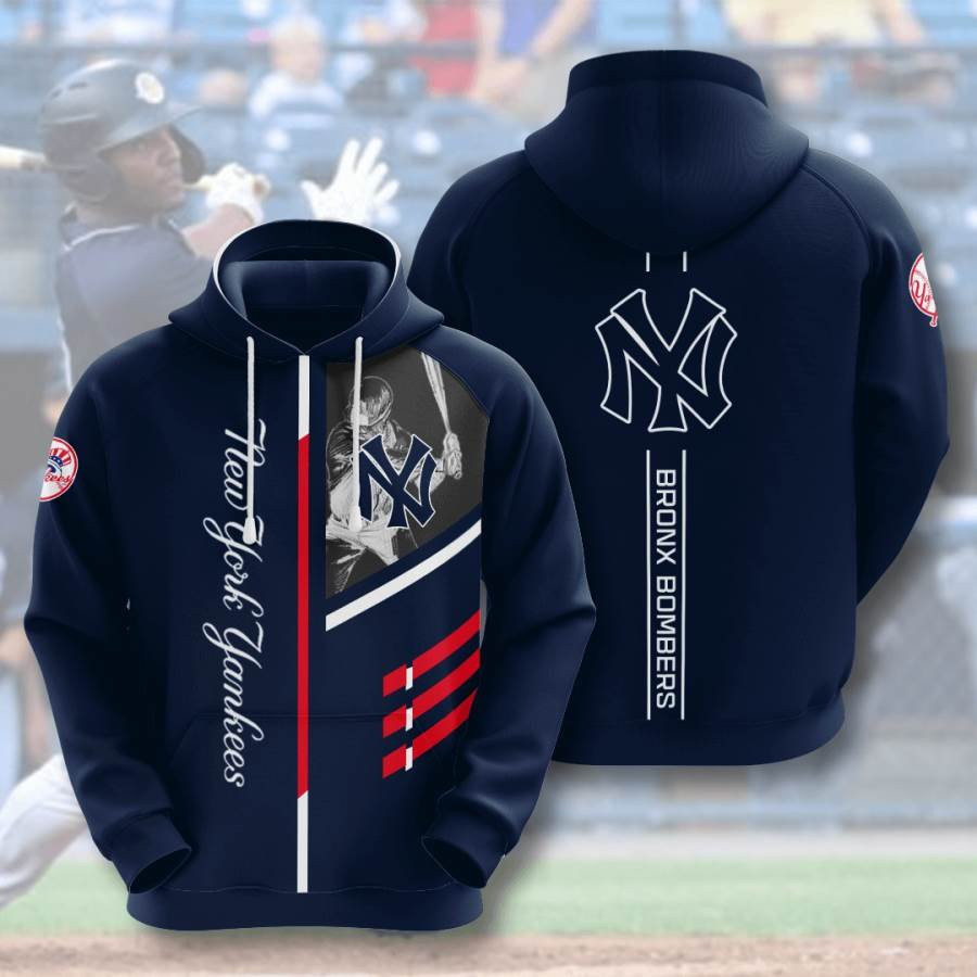 Sports Baseball Mlb New York Yankees Usa 53 Hoodie 3D