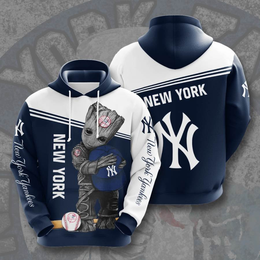 Sports Baseball Mlb New York Yankees Usa 580 Hoodie 3D