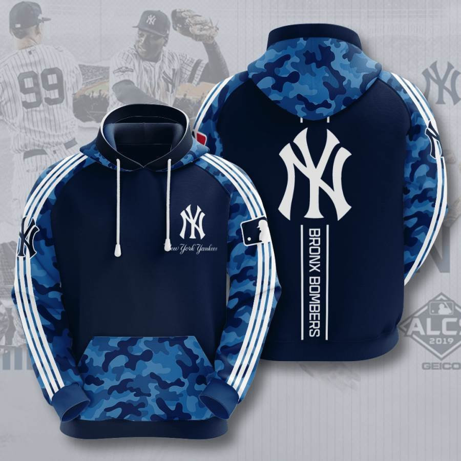 Sports Baseball Mlb New York Yankees Usa 587 Hoodie 3D