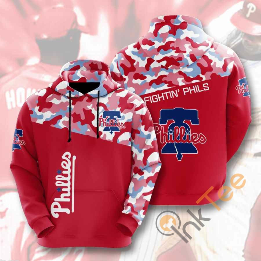 Sports Baseball Mlb Philadelphia Phillies Usa 295 Hoodie 3D