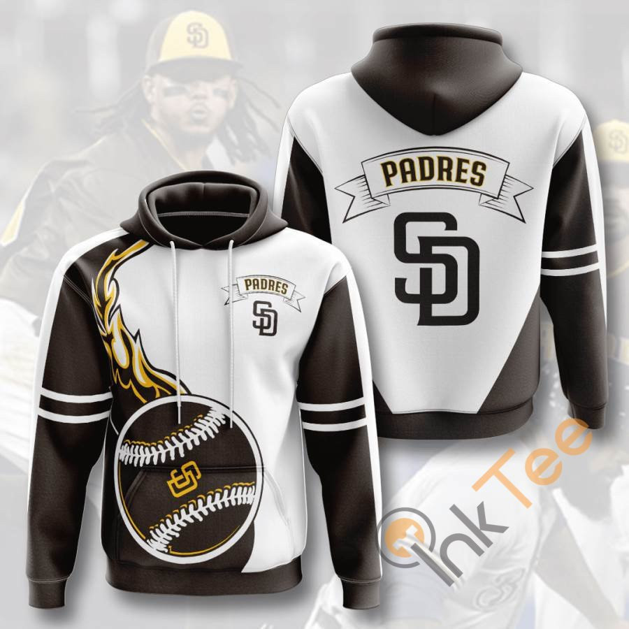 Sports Baseball Mlb San Diego Padres Usa 635 Hoodie 3D