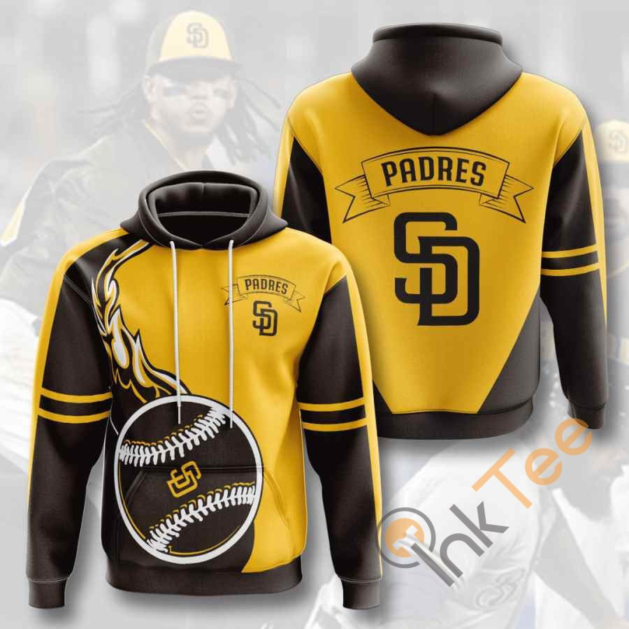 Sports Baseball Mlb San Diego Padres Usa 636 Hoodie 3D